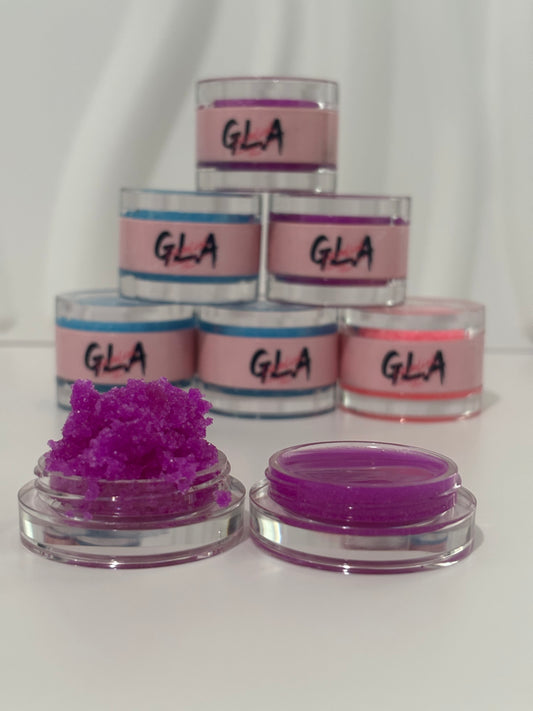Gloss Angels lip, mask, lip, scrub combo, grape, scent it