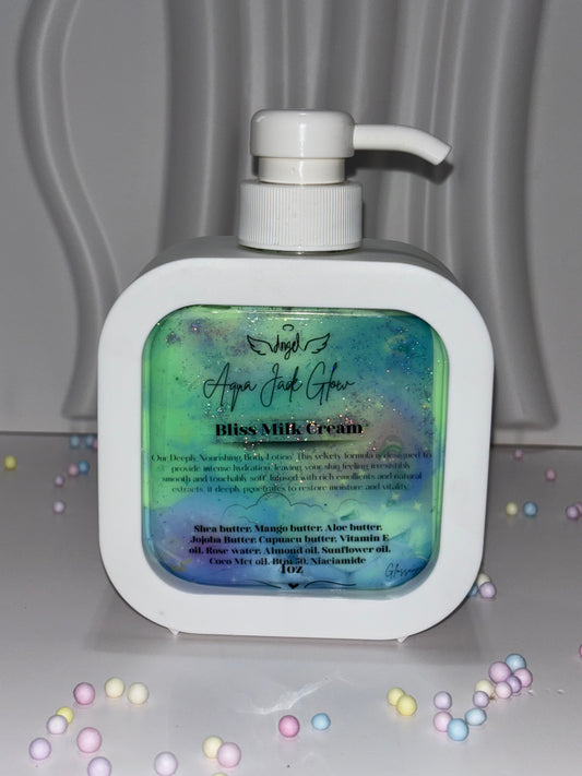 Aqua Jade glow Bliss milk, cream lotion