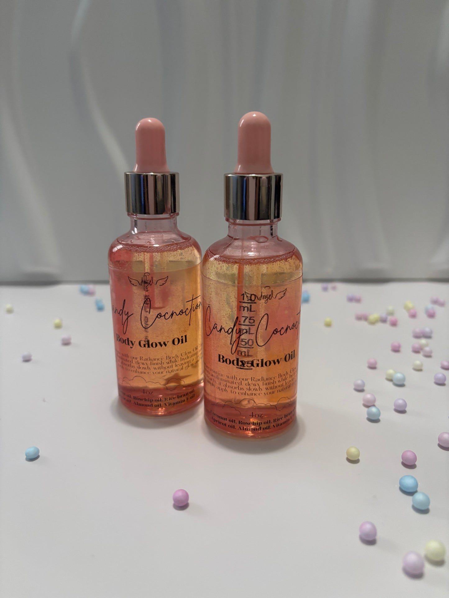 Candy concussion, scented body oil
