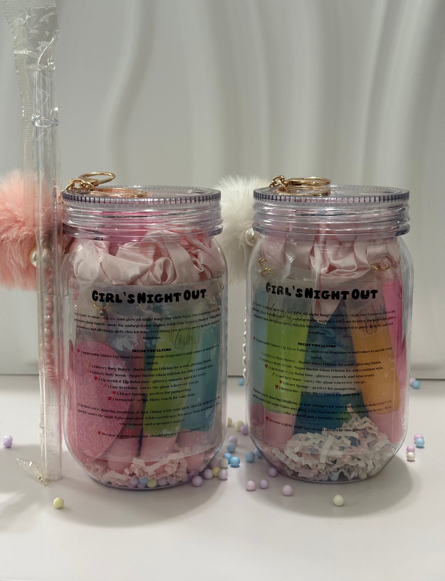 Girls night out lip, gloss, body butter kit