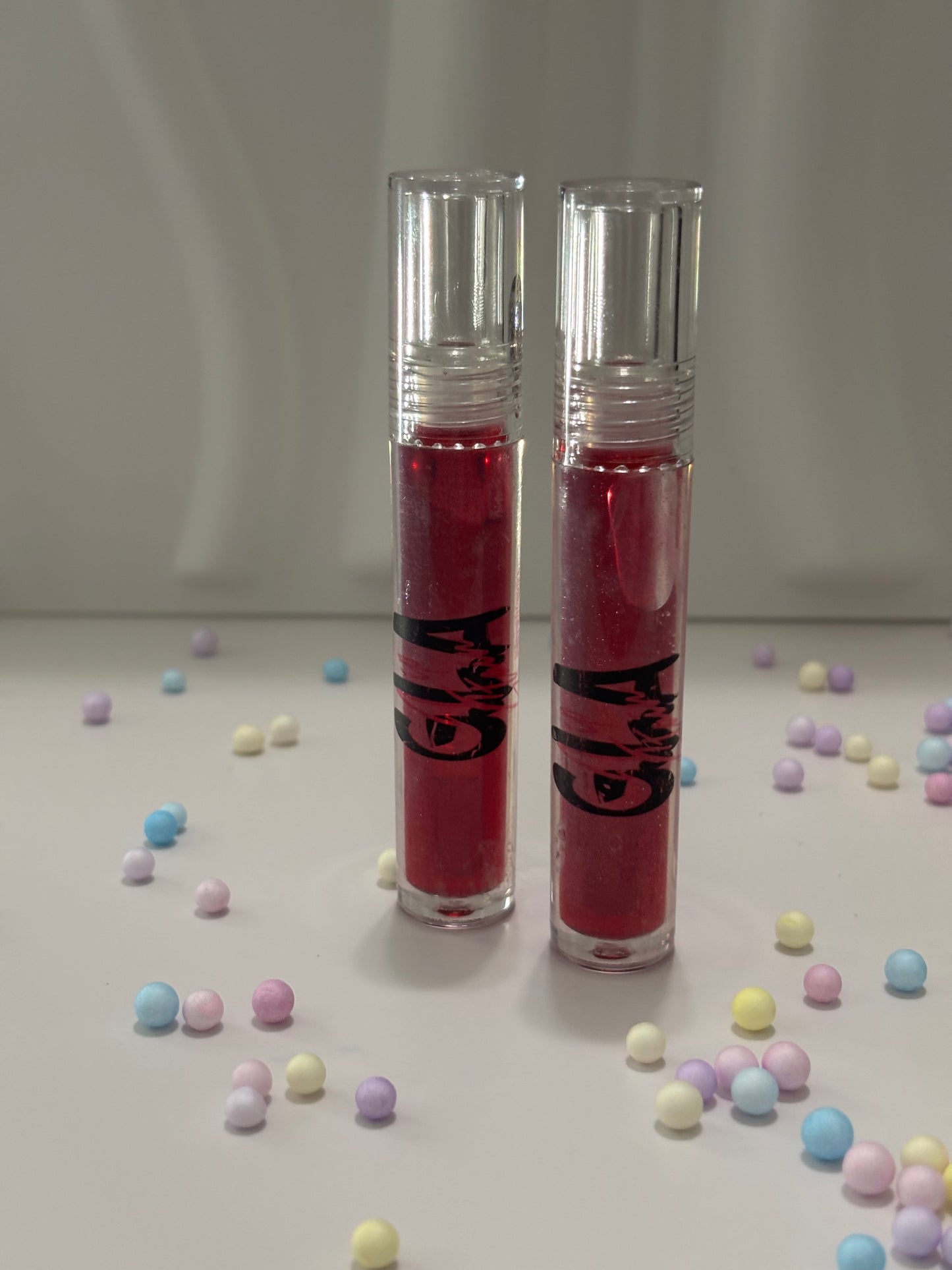Cherry roll lip stain lip gloss