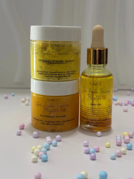 Turmeric jojoba glow kit