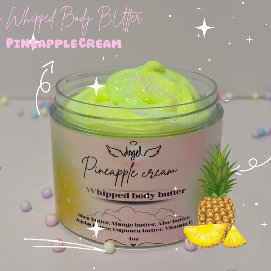Emulsified Pineapple Cream Split Body Butter