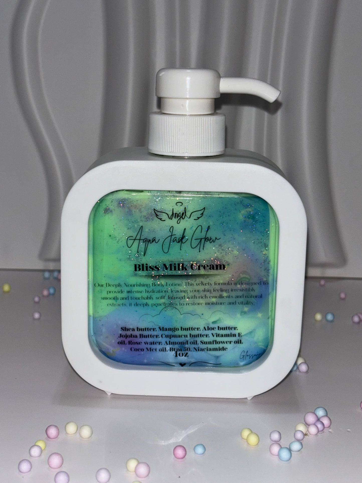 Aqua Jade glow Bliss milk, cream lotion