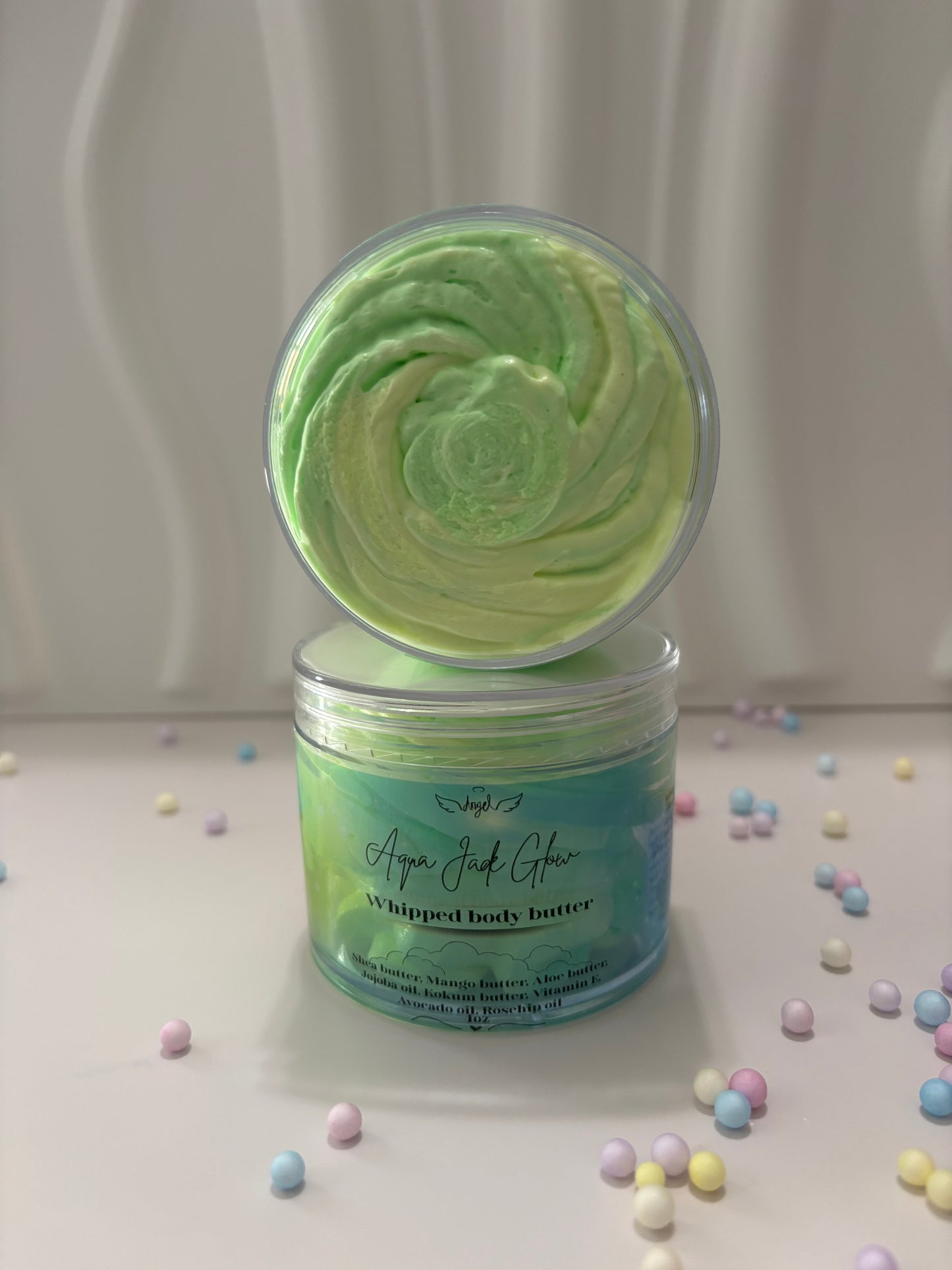 Aqua Jade whipped body butter