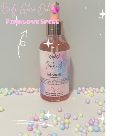 PinkLoveSpell Body Glow Oil
