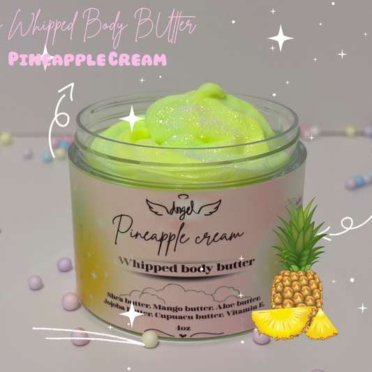 Emulsified Pineapple Cream Split Body Butter